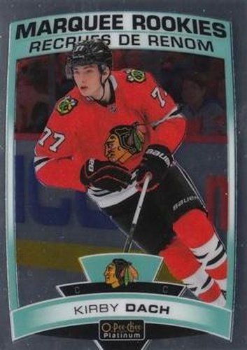 #151 Kirby Dach - Chicago Blackhawks - 2019-20 O-Pee-Chee Platinum Hockey