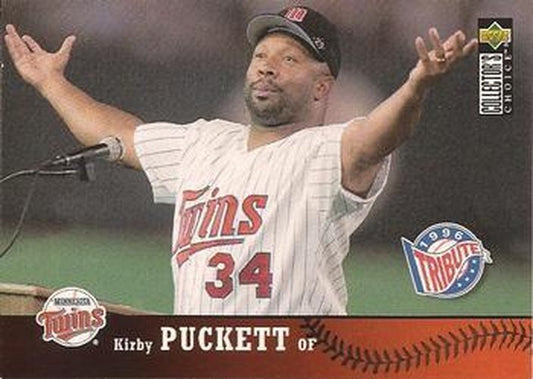 #151 Kirby Puckett - Minnesota Twins - 1997 Collector's Choice Baseball