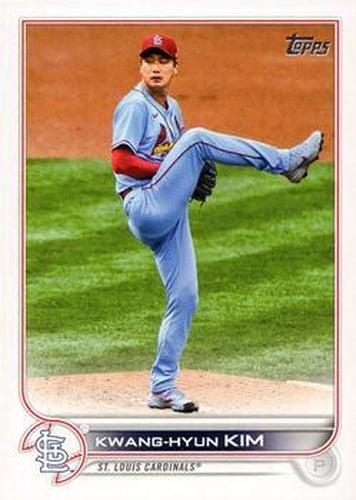 #151 Kwang-Hyun Kim - St. Louis Cardinals - 2022 Topps Baseball