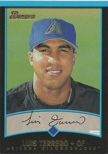 #151 Luis Terrero - Arizona Diamondbacks - 2001 Bowman Baseball