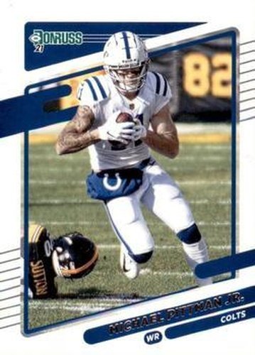 #151 Michael Pittman Jr. - Indianapolis Colts - 2021 Donruss Football