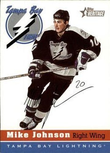 #151 Mike Johnson - Tampa Bay Lightning - 2000-01 Topps Heritage Hockey