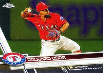 #151 Rougned Odor - Texas Rangers - 2017 Topps Chrome Baseball