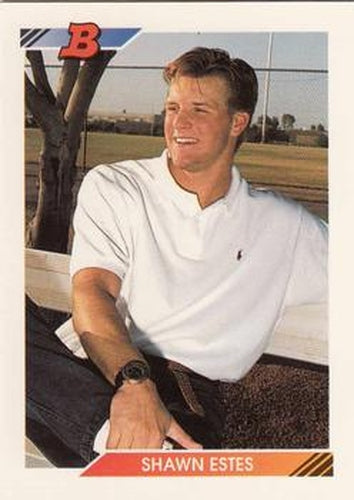 #151 Shawn Estes - Seattle Mariners - 1992 Bowman Baseball