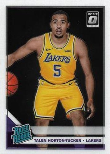 #151 Talen Horton-Tucker - Los Angeles Lakers - 2019-20 Donruss Optic Basketball