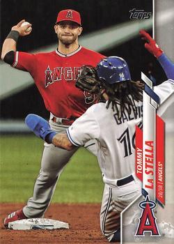 #151 Tommy La Stella - Los Angeles Angels - 2020 Topps Baseball