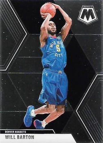 #151 Will Barton - Denver Nuggets - 2019-20 Panini Mosaic Basketball