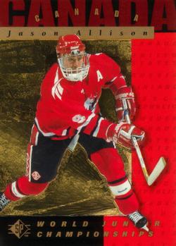 #151 Jason Allison - Canada - 1994-95 SP Hockey