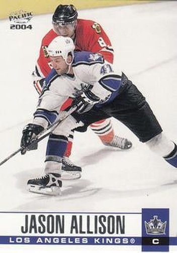 #151 Jason Allison - Los Angeles Kings - 2003-04 Pacific Hockey