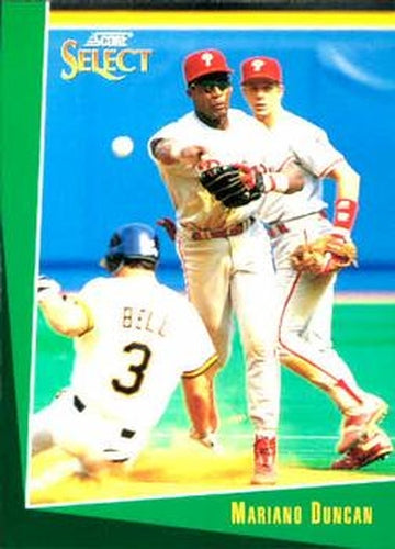 #151 Mariano Duncan - Philadelphia Phillies - 1993 Select Baseball