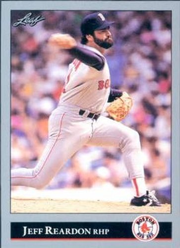 #151 Jeff Reardon - Boston Red Sox - 1992 Leaf Baseball