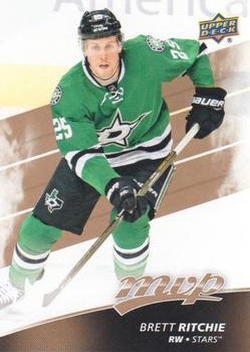 #151 Brett Ritchie - Dallas Stars - 2017-18 Upper Deck MVP Hockey