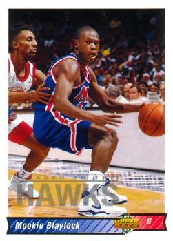 #151 Mookie Blaylock - Atlanta Hawks - 1992-93 Upper Deck Basketball
