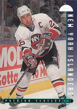 #151 Patrick Flatley - New York Islanders - 1995-96 Leaf Hockey