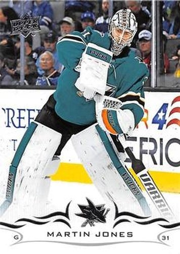 #151 Martin Jones - San Jose Sharks - 2018-19 Upper Deck Hockey