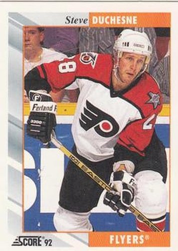 #151 Steve Duchesne - Philadelphia Flyers - 1992-93 Score USA Hockey