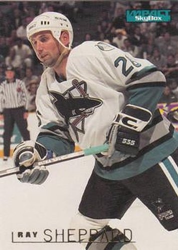 #152 Ray Sheppard - San Jose Sharks - 1995-96 SkyBox Impact Hockey
