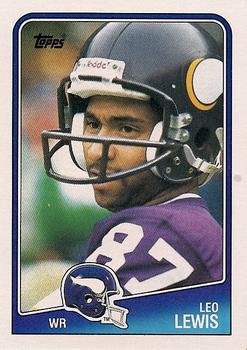 #152 Leo Lewis - Minnesota Vikings - 1988 Topps Football