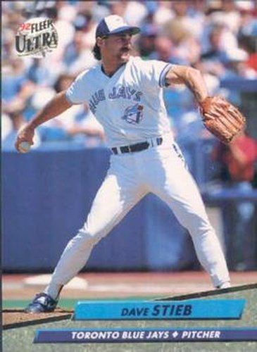 #152 Dave Stieb - Toronto Blue Jays - 1992 Ultra Baseball