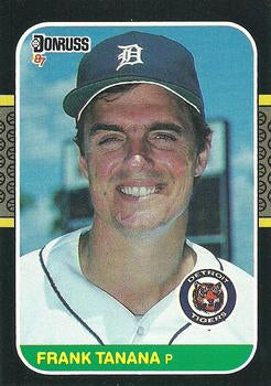 #152 Frank Tanana - Detroit Tigers - 1987 Donruss Baseball