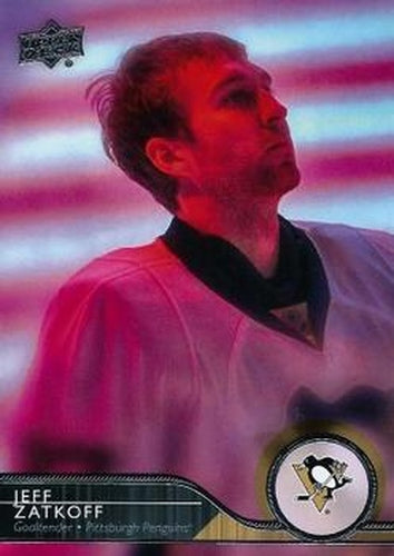 #152 Jeff Zatkoff - Pittsburgh Penguins - 2014-15 Upper Deck Hockey