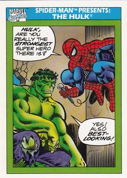 #152 The Hulk - 1990 Impel Marvel Universe