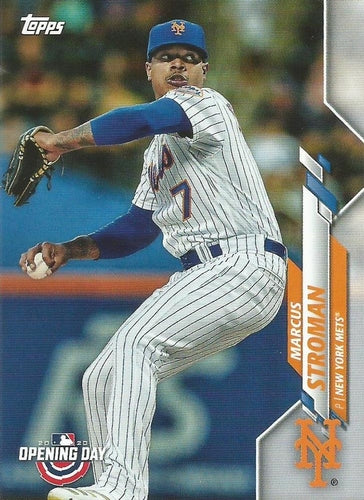 #152 Marcus Stroman - New York Mets - 2020 Topps Opening Day Baseball