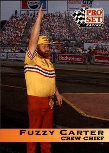 #152 Fuzzy Carter - 1992 Pro Set NHRA Racing