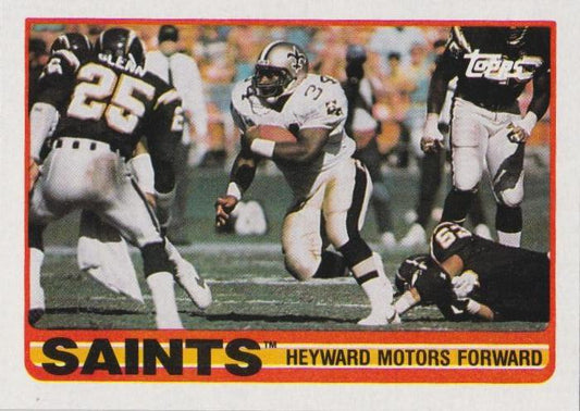 #152 Saints Team Leaders - Craig Heyward - New Orleans Saints - 1989 Topps Football