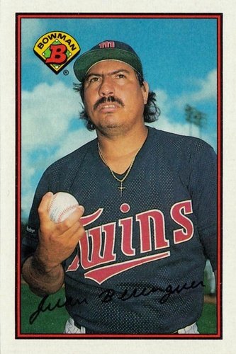 #152 Juan Berenguer - Minnesota Twins - 1989 Bowman Baseball