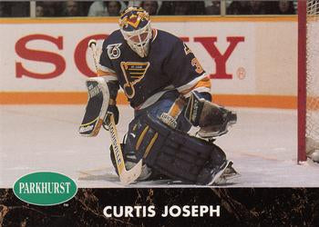 #152 Curtis Joseph - St. Louis Blues - 1991-92 Parkhurst Hockey