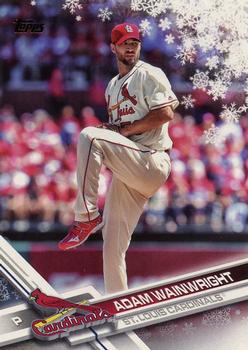 #HMW152 Adam Wainwright - St. Louis Cardinals - 2017 Topps Holiday Baseball