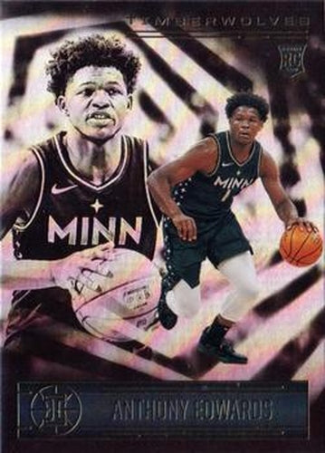 #152 Anthony Edwards - Minnesota Timberwolves - 2020-21 Panini Illusions Basketball