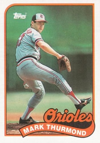 #152 Mark Thurmond - Baltimore Orioles - 1989 Topps Baseball