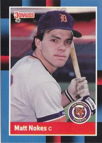 #152 Matt Nokes - Detroit Tigers - 1988 Donruss Baseball