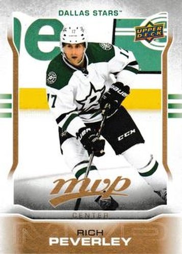 #152 Rich Peverley - Dallas Stars - 2014-15 Upper Deck MVP Hockey