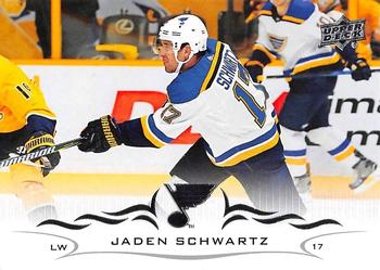 #152 Jaden Schwartz - St. Louis Blues - 2018-19 Upper Deck Hockey