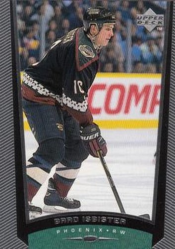 #152 Brad Isbister - Phoenix Coyotes - 1998-99 Upper Deck Hockey