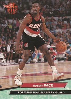 #152 Robert Pack - Portland Trail Blazers - 1992-93 Ultra Basketball