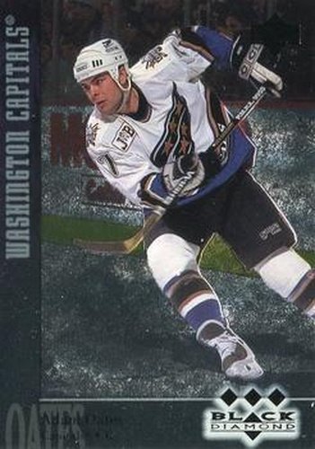 #152 Adam Oates - Washington Capitals - 1996-97 Upper Deck Black Diamond Hockey