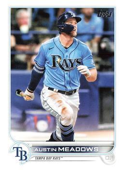 #152 Austin Meadows - Tampa Bay Rays - 2022 Topps Baseball