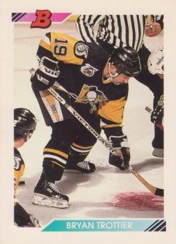 #152 Bryan Trottier - Pittsburgh Penguins - 1992-93 Bowman Hockey