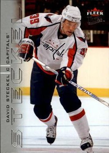 #152 David Steckel - Washington Capitals - 2009-10 Ultra Hockey