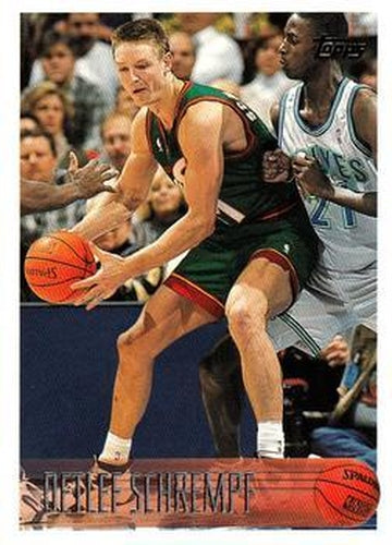 #152 Detlef Schrempf - Seattle SuperSonics - 1996-97 Topps Basketball