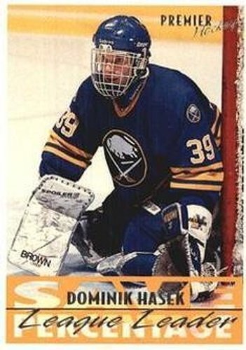 #152 Dominik Hasek - Buffalo Sabres - 1994-95 Topps Premier Hockey
