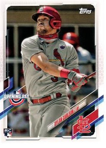 #152 Dylan Carlson - St. Louis Cardinals - 2021 Topps Opening Day Baseball