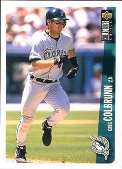 #152 Greg Colbrunn - Florida Marlins - 1996 Collector's Choice Baseball