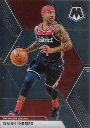 #152 Isaiah Thomas - Washington Wizards - 2019-20 Panini Mosaic Basketball