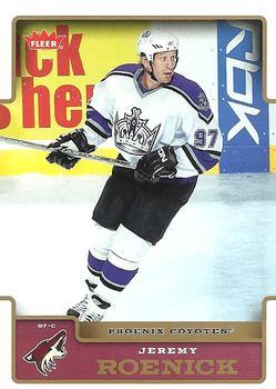 #152 Jeremy Roenick - Phoenix Coyotes - 2006-07 Fleer Hockey