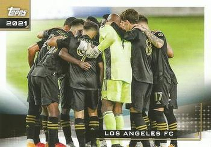 #152 Los Angeles - Los Angeles FC - 2021 Topps MLS Soccer